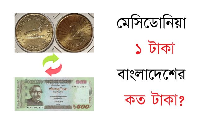 মেসিডোনিয়া ১ টাকা বাংলাদেশের কত টাকা – বিস্তারিত বিশ্লেষণ মেসিডোনিয়া ১ টাকা বাংলাদেশের কত টাকা